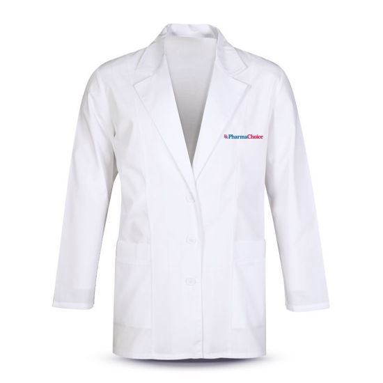 Picture of Ladies Fitted Fashion Lab Coat